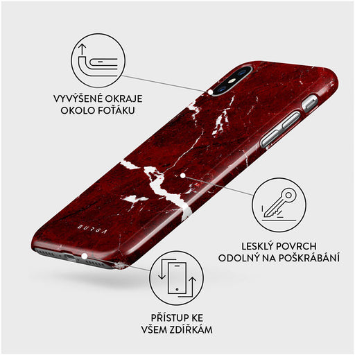 Iconic Red Ruby - iPhone XS Max Kryt 3