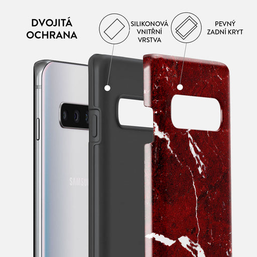 Iconic Red Ruby - Samsung Galaxy S10 4G Kryt 2