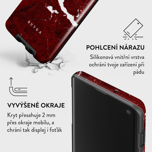 Iconic Red Ruby - Samsung Galaxy S10 4G Kryt 4