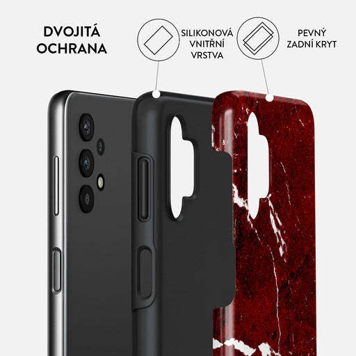 Iconic Red Ruby - Samsung Galaxy A32 5G Kryt 2