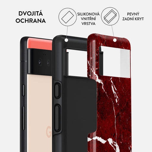 Iconic Red Ruby - Google Pixel 6 Kryt 2