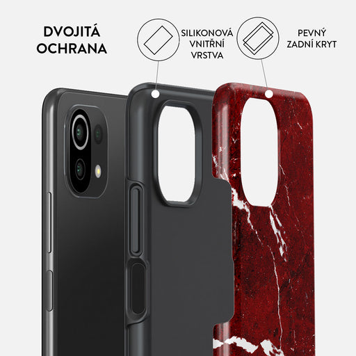 Iconic Red Ruby - Xiaomi 11 Lite 5G NE Kryt 2
