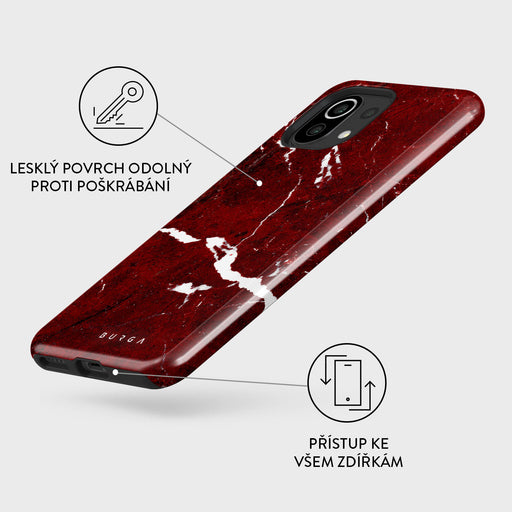 Iconic Red Ruby - Xiaomi 11 Lite 5G NE Kryt 3