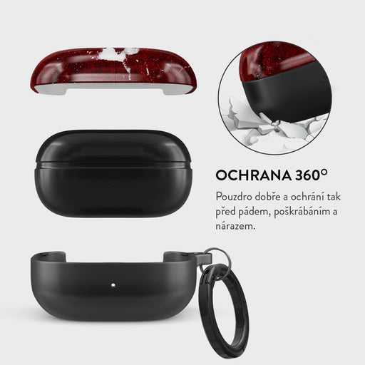 Iconic Red Ruby - Samsung Galaxy Buds Pro Pouzdro 2