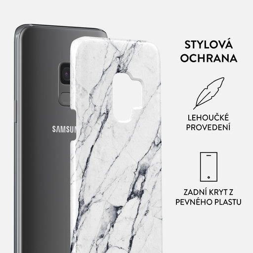 Satin White - Samsung Galaxy S9 Kryt 2