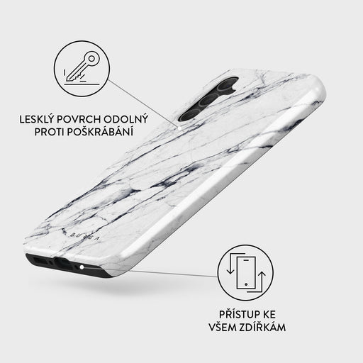 Satin White - Samsung Galaxy A34 Kryt 3