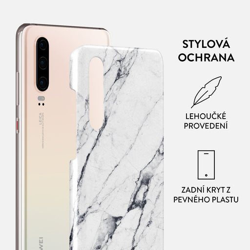 Satin White - Huawei P30 Kryt 2