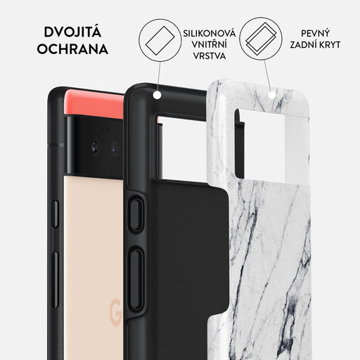 Satin White - Google Pixel 6 Kryt 2