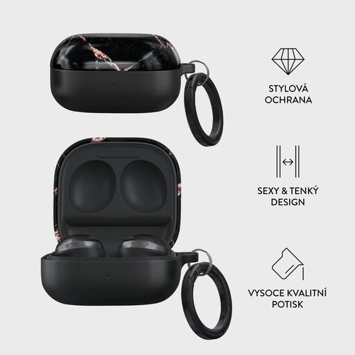 Rose Gold Marble - Samsung Galaxy Buds Pro 2 Pouzdro 4