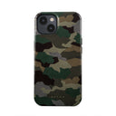 Tropical Green Camo - iPhone 14 Plus Kryt