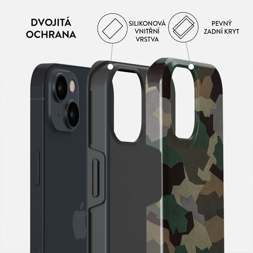 Tropical Green Camo - iPhone 14 Plus Kryt 6