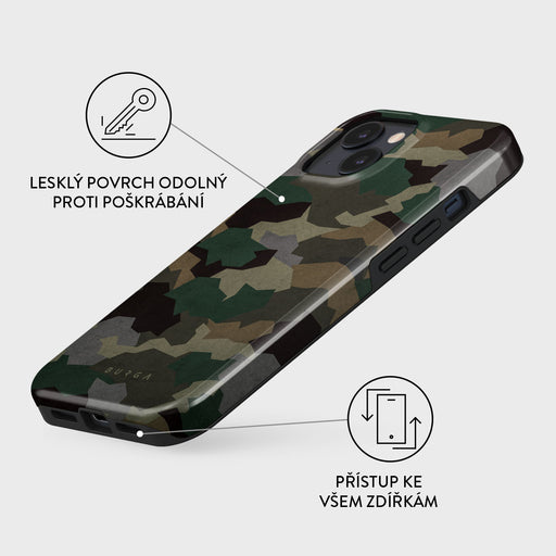 Tropical Green Camo - iPhone 14 Plus Kryt 7
