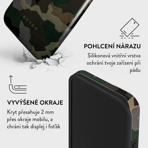 Tropical Green Camo - iPhone 14 Plus Kryt 8