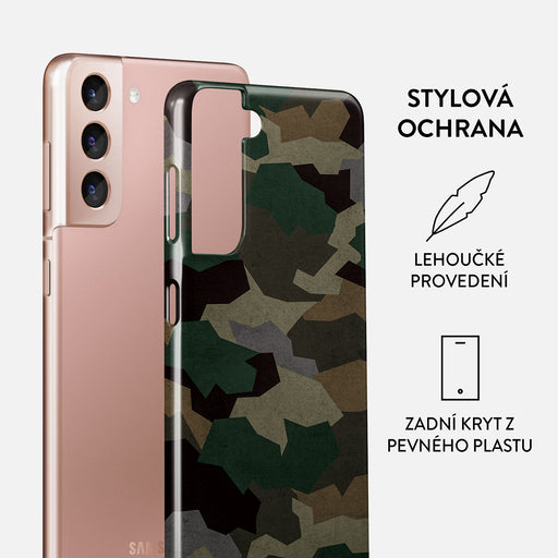 Tropical Green Camo - Samsung Galaxy S21 Plus Kryt 2