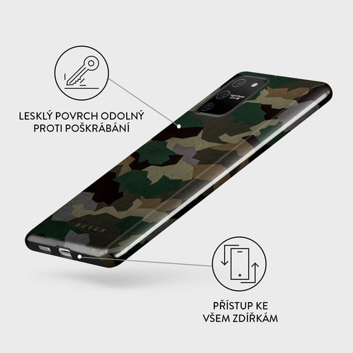 Tropical Green Camo - Samsung Galaxy S10 Lite Kryt 3