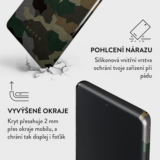 Tropical Green Camo - Samsung Galaxy S10 Lite Kryt 4