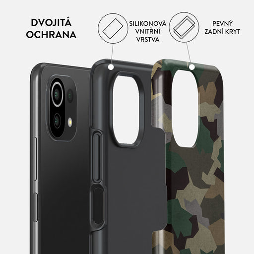 Tropical Green Camo - Xiaomi 11 Lite 5G NE Kryt 2