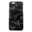 Night Black Camouflage - iPhone 6 / 6S Kryt 1