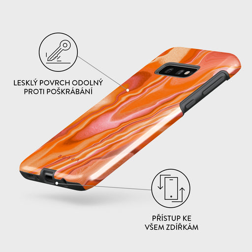 Retro Glow - Samsung Galaxy S10E Kryt 7
