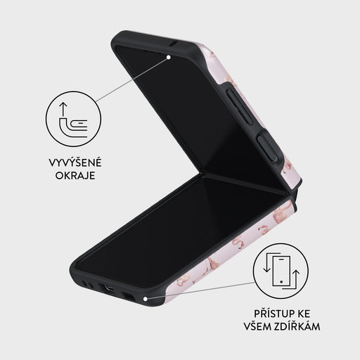 Nostalgic Pink - Samsung Galaxy Z Flip 3 Kryt 4