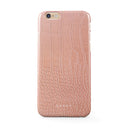 Pink Croco - iPhone 6 / 6S Kryt