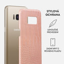 Pink Croco - Samsung Galaxy S8 Kryt 2