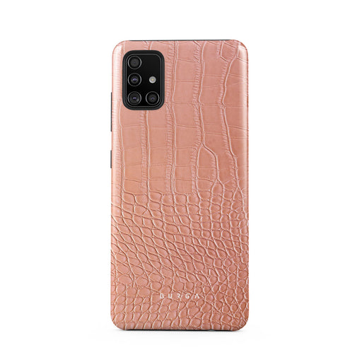 Pink Croco - Samsung Galaxy A51 4G Kryt 5