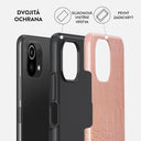 Pink Croco - Xiaomi 11 Lite 5G NE Kryt 2