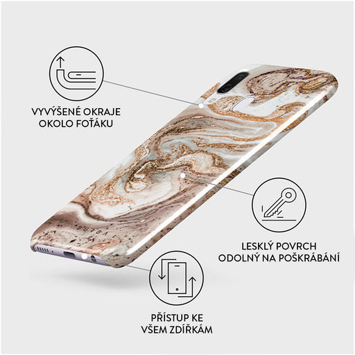 Cappuccino - Samsung Galaxy A40 Kryt 3